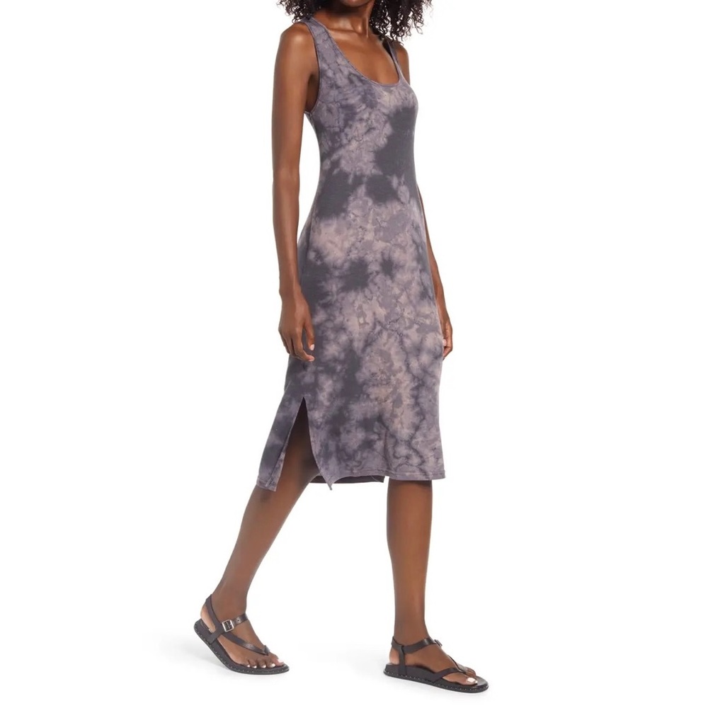 Treasure & Bond Sleeveless Dip Dye Tank Dress